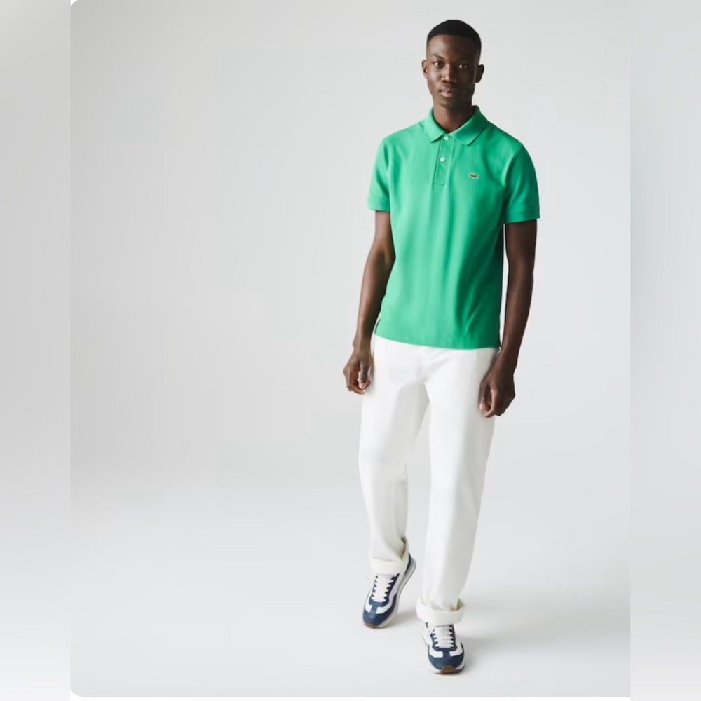 Last one‼️Lacoste Men's Classic Short Sleeve Polo Shirt - Picture 2 of 8